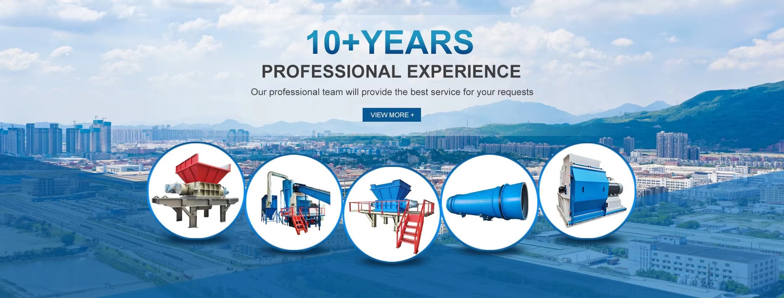 Produção de trituradores industriais