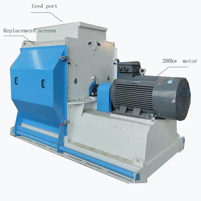 Máquina de esmagamento de martelos de alta produtividade para o esmagamento de resíduos alimentares e desintegração óssea