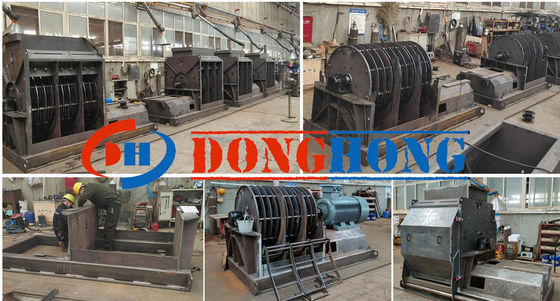 Máquina de trituração de madeira multifunção com moinho de martelo de grande capacidade e rolamento importado