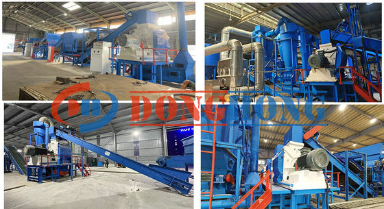 Máquina de trituração de madeira multifunção com moinho de martelo de grande capacidade e rolamento importado