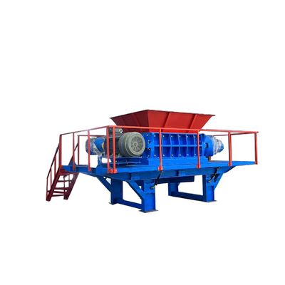 Triturador de cabeças de plástico e resíduos de cozinha multifuncional de eixo duplo