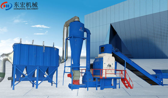 Triturador de metais industriais versátil para processamento de latão/cobre e reciclagem de resíduos