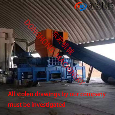 Triturador de aço inoxidável para sacos de plástico tecido madeira borracha sucata pneus de aço e mais