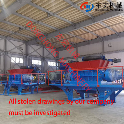 Triturador de aço inoxidável para sacos de plástico tecido madeira borracha sucata pneus de aço e mais