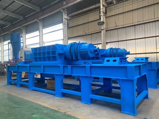 Máquina de triturar plástico multifuncional de 110 kW de potência para reciclagem de materiais de liga