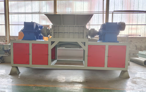 Triturador de eixo único para reciclagem de resíduos plásticos