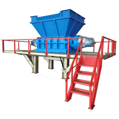 3000 kg/h Resíduos de madeira Pallet colchão triturador reciclagem de móveis de plástico eficientemente