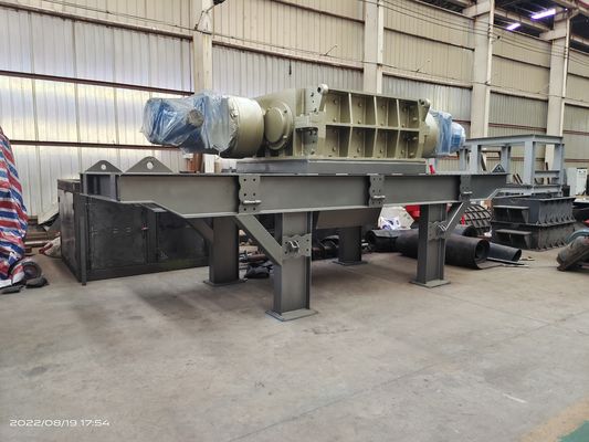 Máquina de trituração de resíduos industriais de papel de quatro eixos para lojas de materiais de construção