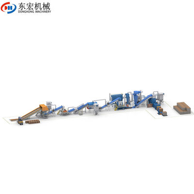 Máquina de reciclagem de serradura de madeira para resíduos sem poeira