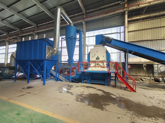 5 toneladas/h Max. Capacidade Triturador de paletes de madeira multifuncional para estamparia de sucata de construção