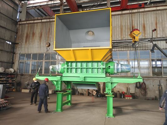 110kW Power Scrap Box Mill Alta resistência e resistência ao desgaste para trituração duradoura